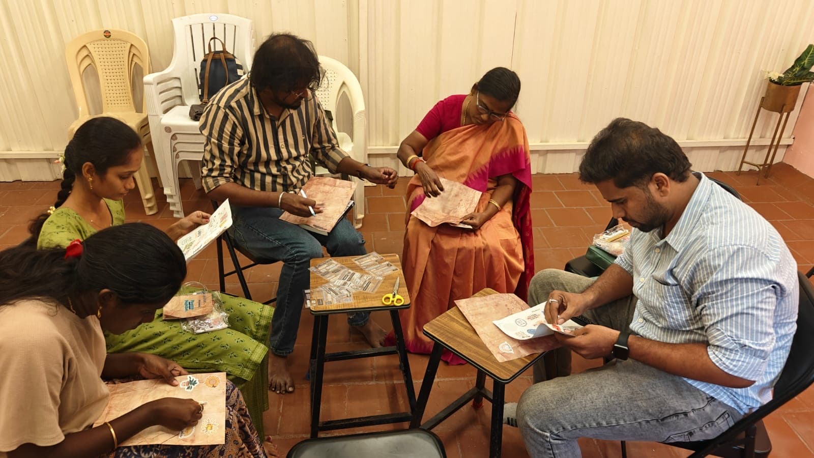 A book club meet